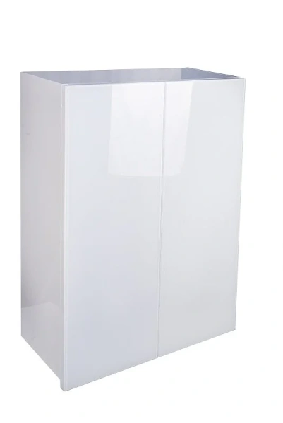 Шкаф подвесной Style Line Даймонд 60 см белый глянцевый - фото 1