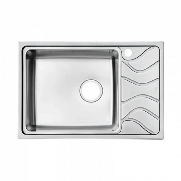 Мойка для кухни IDDIS Reeva 71.5 см чаша слева шелк - фото 1