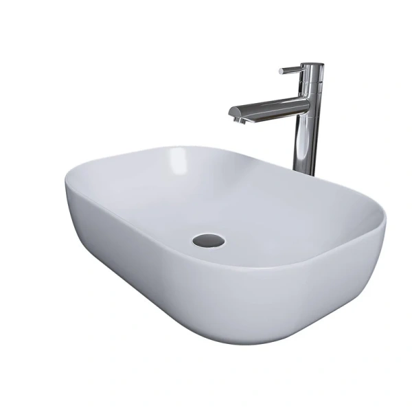 Раковина Grossman 61 см белая - фото 3