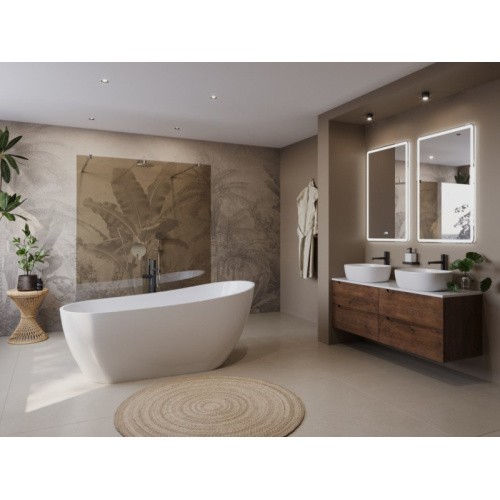 Ванна акриловая BelBagno 170x80 см отдельностоящая, без гидромассажа, большие - фото 6