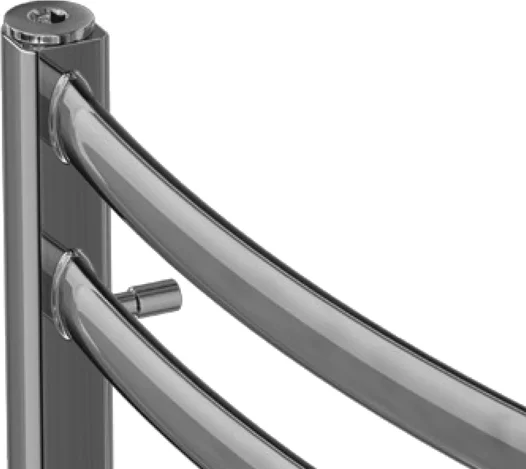 Полотенцесушитель водяной Lemark Atlantiss LM32810R 50х80 см из нержавеющей стали - фото 4