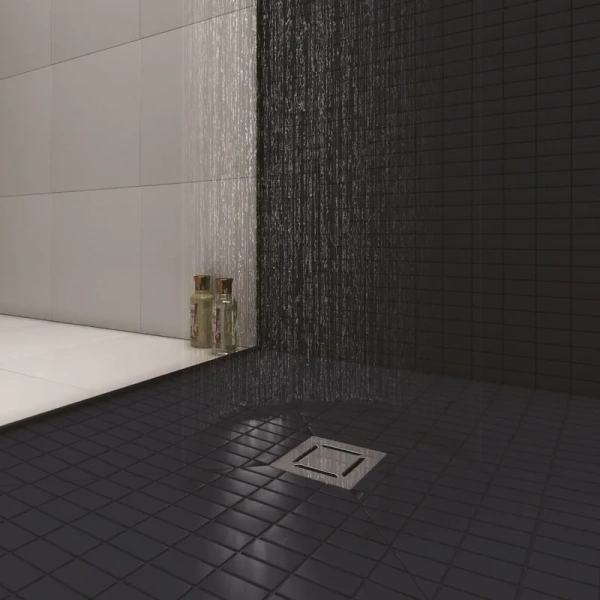 Душевой трап BERGES ZENTRUM Norma 15 см хром, для монтажа в пол - фото 4