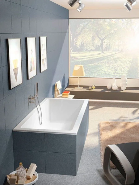 Акриловая ванна Riho Rething Cubic 200 x 90 см Pulg&Play, B110011005 - фото 4