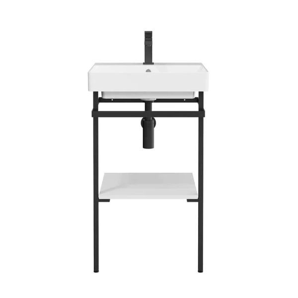 Консоль для раковины Kerama Marazzi Pro 50 см черная матовая - фото 4