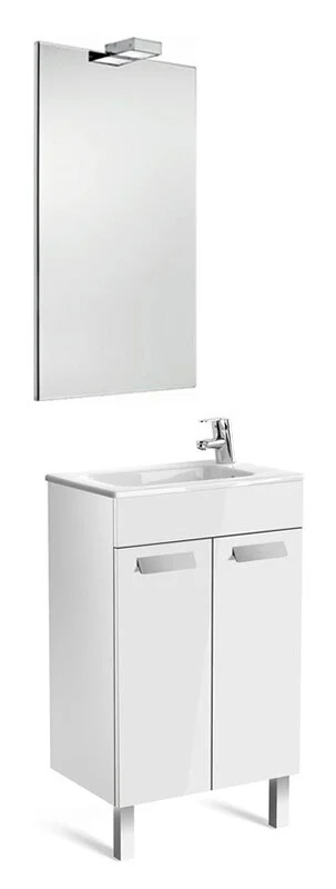 Тумба с раковиной напольная Roca Debba ZRU9302710 50 см 2 дверцы - фото 3