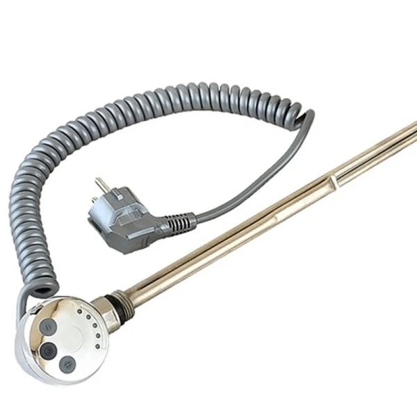 Полотенцесушитель электрический Ника Arc 120х50 см правый, лесенка, вертикальные - фото 4