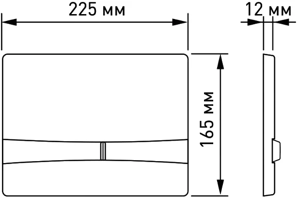 Унитаз с инсталляцией BERGES Okus кнопка черная, нет в наличии index_3 - фото 12