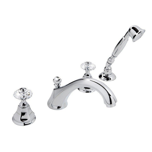 Смеситель для ванны, ручка 15 Crystal Handle, Nicolazzi Teide 1904 - фото 1