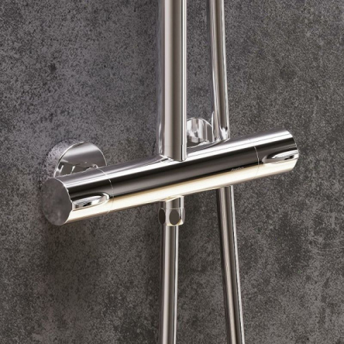 Душевая стойка Damixa Scandinavian Pure 936800 с термостатом - фото 4