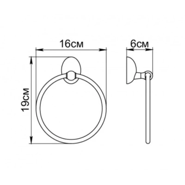 Раковина Grossman 64 см накладная - фото 2