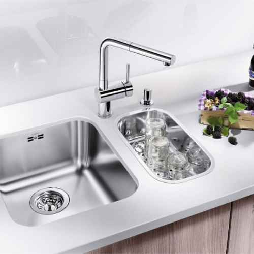 Смеситель для кухни, хром, рычаг справа, Blanco Linus-S, для кухни - фото 2