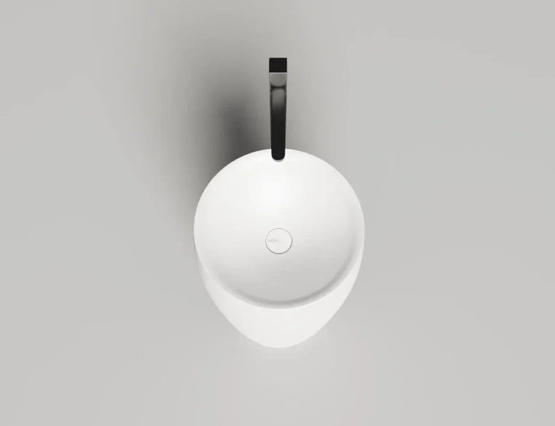 Раковина напольная Salini Alda 03 белая, из камня - фото 7