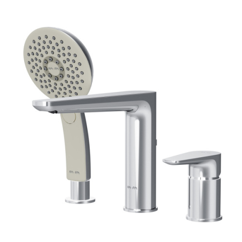 Смеситель для ванны AM.PM Inspire трехсекционный хром  - фото 1