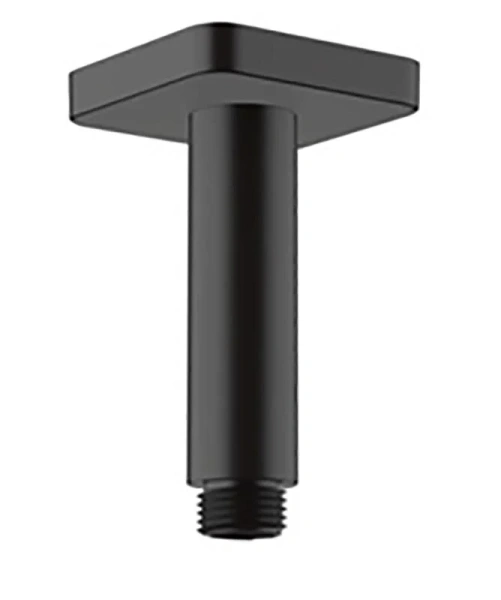 Держатель верхнего душа Hansgrohe Vernis Shape потолочный, черный - фото 1