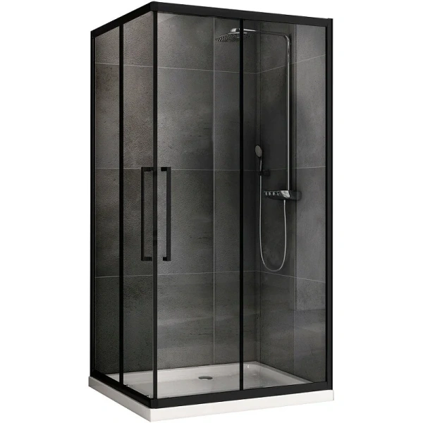 Душевой уголок Abber Schwarzer Diamant AG02129 120x90 см прямоугольный