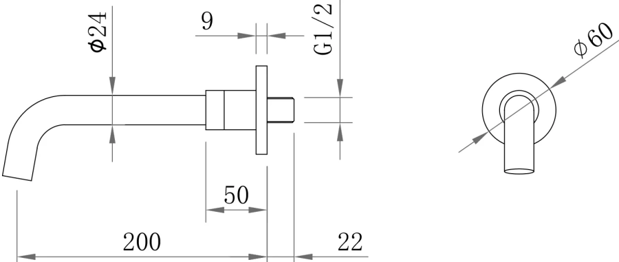 Душевой комплект BERGES Ventas 07300 однорычажный, современные, hi-tech index_1 - фото 9