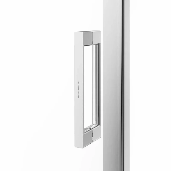 Душевая дверь в нишу Kerama Marazzi Vetro 100 см профиль хром - фото 4