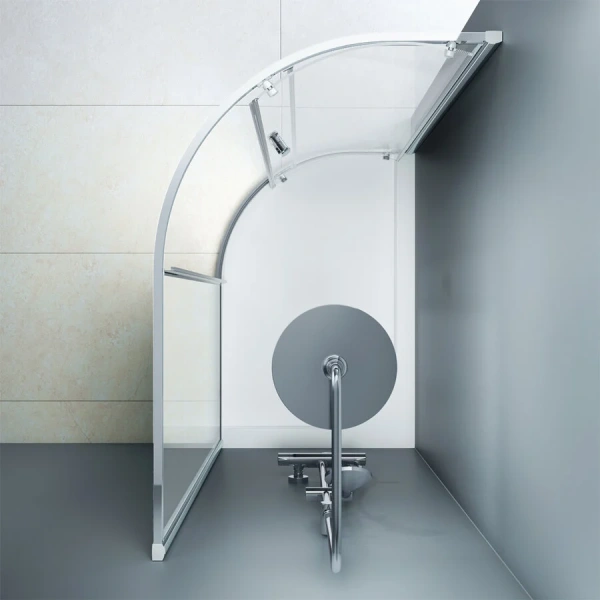 Душевой уголок Am.Pm Like 120х80 стекло прозрачное, раздвижные - фото 7