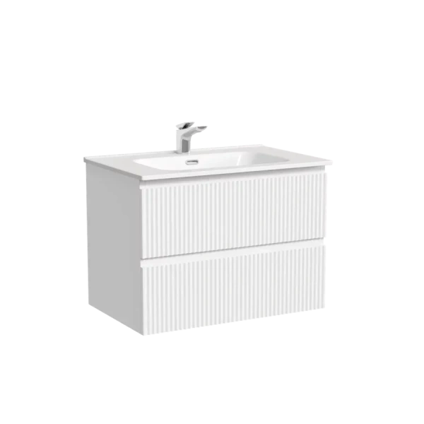 Тумба под раковину подвесная Sancos Snob R 70 см Bianco