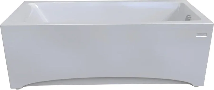 Акриловая ванна Радомир Веста 2-01-0-0-1-237Р, 168 х 70 см, каркас разборный в комплекте, белая, прямоугольные - фото 5