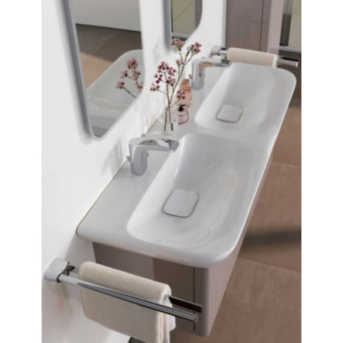 Раковина подвесная Geberit My Day 135430600 130 см, белые - фото 4