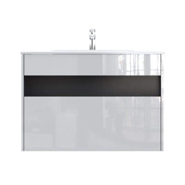 Тумба с раковиной подвесная Am.Pm Func M8FFUX1001 100 см МДФ