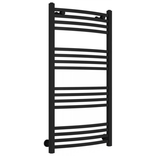 Полотенцесушитель водяной Сунержа Аркус 50х100 см черный матовый - фото 1
