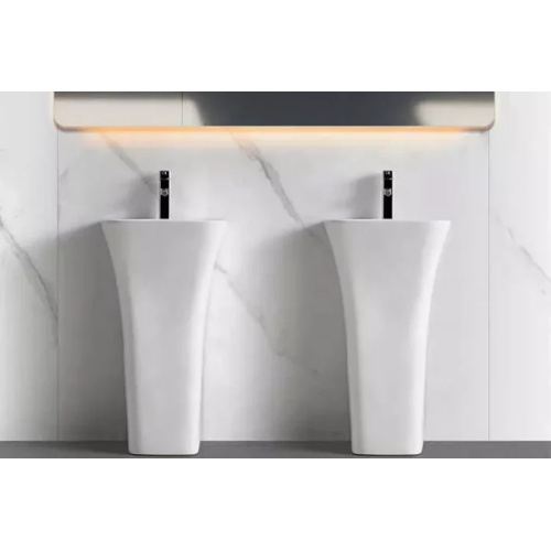 Раковина напольная Ceruttispa Luca 45 см белая - фото 3