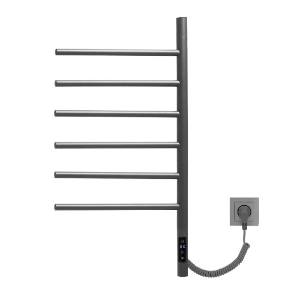Полотенцесушитель электрический Vincea 43х80 см графит - фото 1