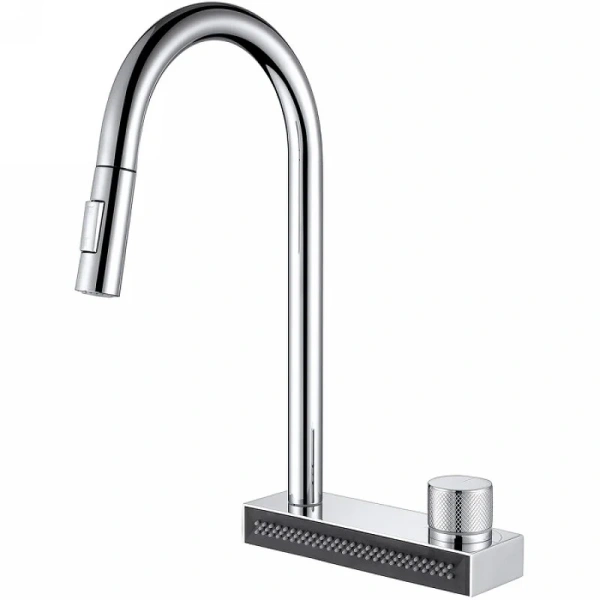 Смеситель для кухни Abber Wasser Kreis AF8114 с выдвижной лейкой - фото 4