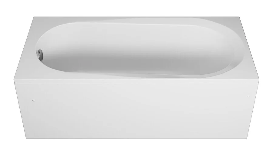 Ванна акриловая Vincea VBT-2B150, 150 x 70 см, без опоры, белый - фото 3