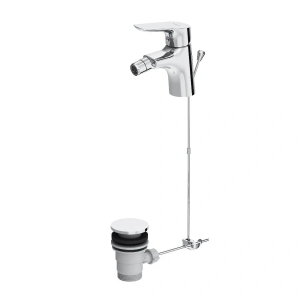 Смеситель для биде Damixa Jupiter 770240 с донным клапаном - фото 1