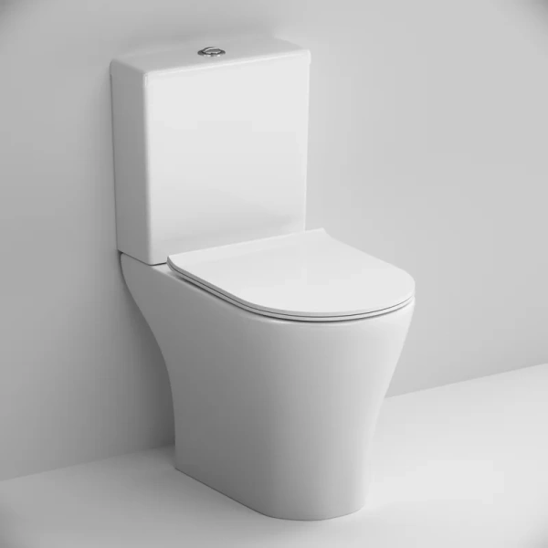 Унитаз компакт Damixa Origin Bit с сиденьем микролифт - фото 2