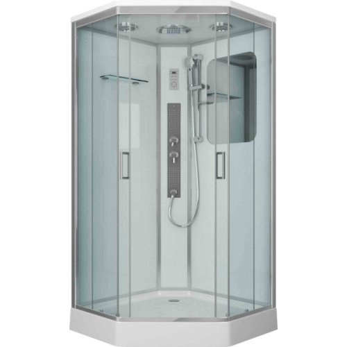 Душевая кабина Niagara Premium 90х90 см угловая с гидромассажем - фото 1