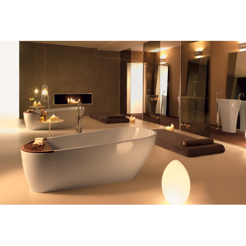 Ванна из минерального материала Pietraluce 170х70 Kerasan Aquatech, глубокие - фото 3