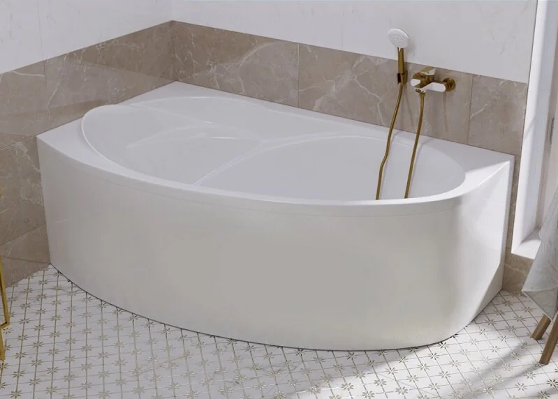 Ванна акриловая 1Marka Julianna 01дж1595лкп / 01дж1595пкп, 150 x 90 см, Премиум, левая/правая, белый, 150 см - фото 8