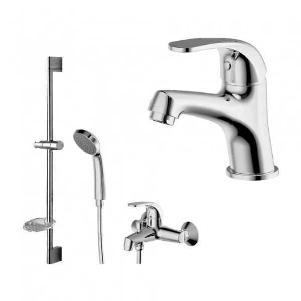 Комплект для ванной комнаты Bravat Fit F00315C - фото 1