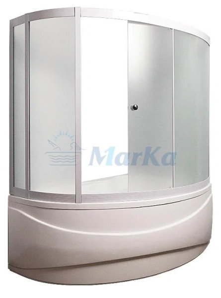 Ванна акриловая 1MarKa Catania, 160 х 110 см, асимметричная, левая/правая, 01кт1610л/01кт1610п - фото 3