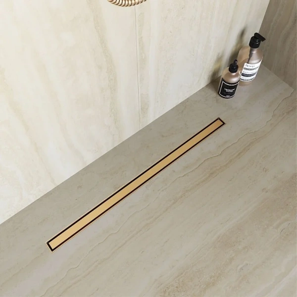 Душевой трап RGW SDR-51Gb 60 см золото Brush, стандартные - фото 5