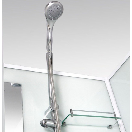 Душевая кабина River Tana 80х80 см без крыши, пристенные, недорогие, для дачи, без гидромассажа, без крыши, маленькие - фото 5