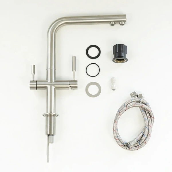 Смеситель для питьевой воды Lemark Expert с подключением к фильтру с питьевой водой, на мойку, на столешницу - фото 6