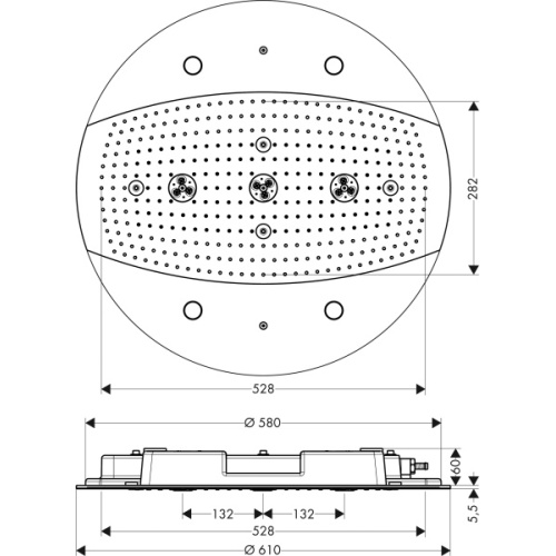 Схема, верхние души - фото 7