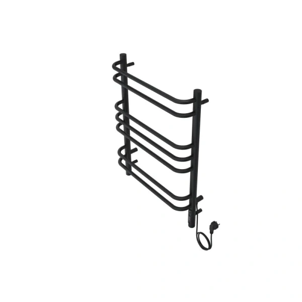 Полотенцесушитель электрический Акватек Пандора 50х90 см черный муар - фото 4