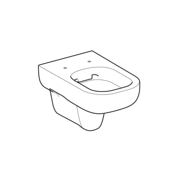 Унитаз подвесной Geberit Smyle 500.210.01.1 безободковый - фото 3