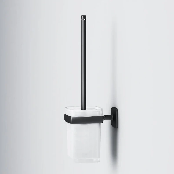 Набор аксессуаров для ванной Am.Pm Gem черный матовый, настенные - фото 5