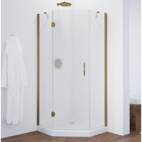 Душевой уголок стекло сатин Vegas-glass AFA-Pen 90 10 L, 90х90 - фото 5