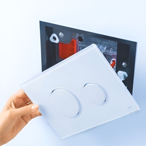 Клавиша смыва Tece TECEloop белая - фото 3