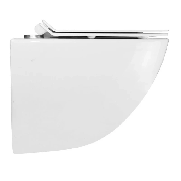 Унитаз подвесной Azario Trevi безободковый, фаянс, керамика - фото 8