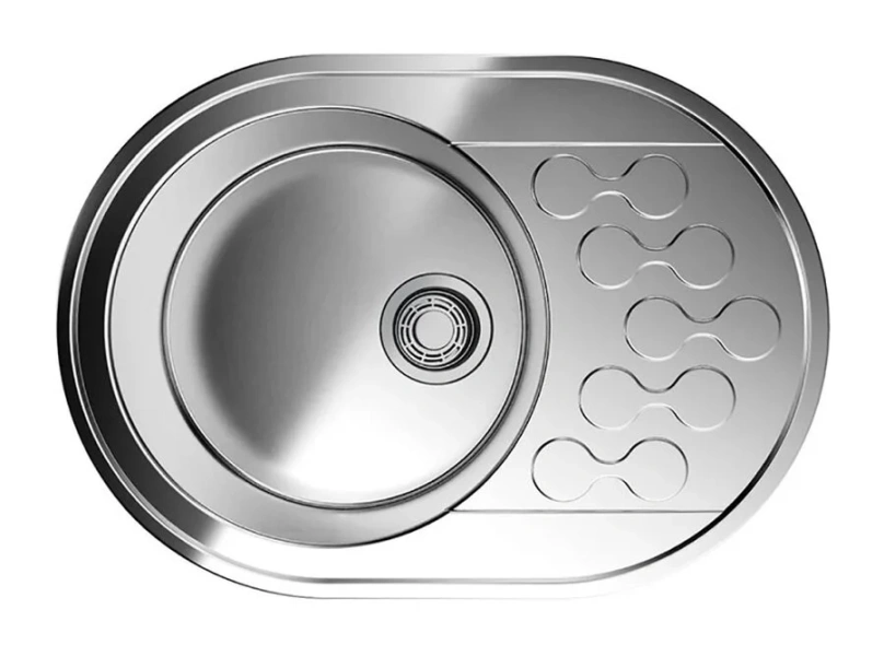 Мойка для кухни Omoikiri Kasumigaura 65-IN 65 см нержавеющая сталь, универсальная - фото 1