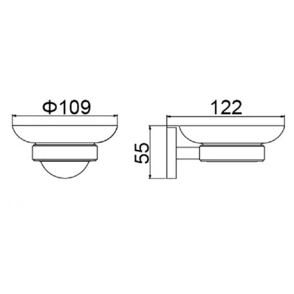Мыльница Timo Saona розовое золото - фото 4